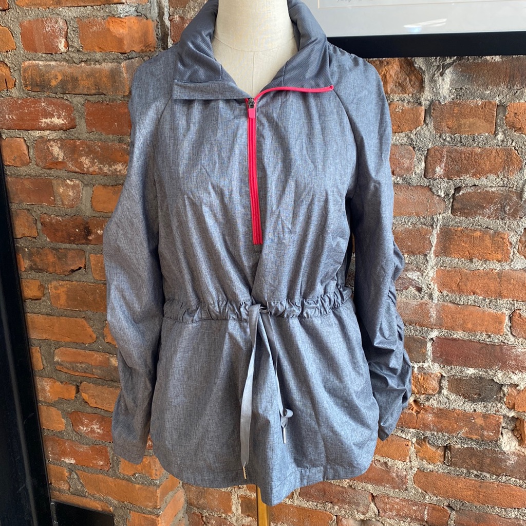 Fabletics Grey/Pink Danielle Jacket
